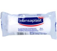 Hansaplast bande de fixation élastique crêpée 8 cmx4 m 1 pc