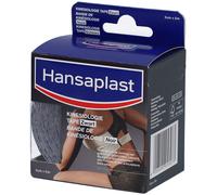 Hansaplast Bande de Kinésiologie Noir 5 cm x m Bandage(S) 1 pc(s)