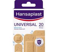 Hansaplast Bande de pavage UNIVERSAL 1009266 4 tailles 20 pièces/paquet.