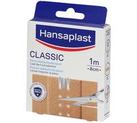 Hansaplast Classic 1 m x 8 cm Pansement(S) pc(s)