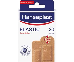 Hansaplast coussin adhésif élastique 2 tailles 20 bandes