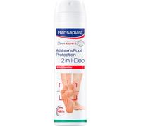 Hansaplast Déodorant anti-champignons 2 en 1 (150 ml) - Déodorant antibactérien pour les pieds - Avec protection 48 h contre les odeurs de pieds - Spray pour la prévention des champignons