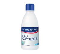 HANSAPLAST - Eau Oxygénée 10 Volumes - Désinfectant Plaies à Usage Externe - Pour Les Petites Plaies ou Blessures Superficielles - Eau Oxygénée 3% de Peroxyde d'Hydrogène - 250 ml