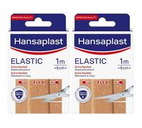 Hansaplast Elastic Pansement 1 m x 6 cm Pansement(S) 2x1 pc(s)