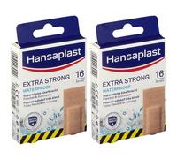 Hansaplast Extra-strong Waterproof Pansements 72 mm x 30 Pansement(S) 2x16 pc(s)