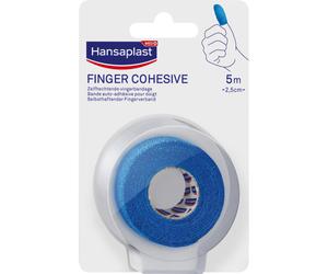 Hansaplast Finger Cohesive Bande Auto-Adhesive Pour Les Doigts 5m x 2,5cm Pièce 1