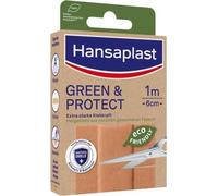 Hansaplast Green & Protect Pansement 6 cmx1 m 1 pc