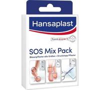 Hansaplast Pansement Ampoule Sos Mix Pack 6 pces