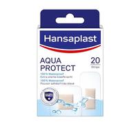Hansaplast Pansements Aqua Protect – 100% imperméables – Lot de 20