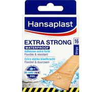HANSAPLAST - Pansements Extra Forts Waterproof - Lot de 16 pansements