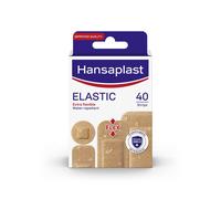 Hansaplast Pansements Plaies Elastic x40 4 Tailles