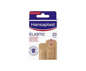 Hansaplast Patchs ÉLASTIQUES, patchs articulaires imperméables et flexibles, patch flexible qui s'adapte aux mouvements, 1 paquet de 20 pièces en 2 formats