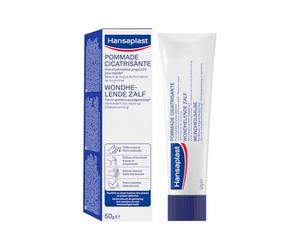 HANSAPLAST - Pommade Cicatrisante - Réduit Le Risque De Cicatrices - Cicatrisation Rapide- Pour Tous Types De Plaies - Huile de Paraffine, Glycérol & Cérésine - Tube 50 g