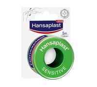 Hansaplast Sensitive Fixierpflaster 5 m x 1,25 cm, 1 pc Pansement