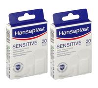 Hansaplast SENSITIVE Pansements Strips Pansement(S) 2x20 pc(s)