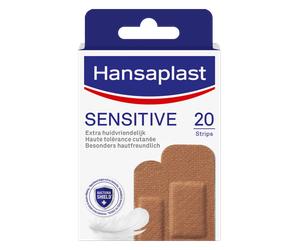 HANSAPLAST Sensitive Skin - Pansements Peaux Sensibles - Lot de 20 pansements