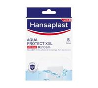 Hansaplast Set de 5 Pansement XXL Aqua Protect 8 x 10 cm