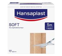 Hansaplast Soft 5 m x 4 cm Pflaster Rolle, 1 pc Pansement