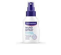 Hansaplast Spray pour plaies (50 ml), pour nettoyage antiseptique des plaies par rinçage mécanique, spray protège contre les infections des plaies, incolore et particulièrement doux pour la peau