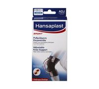 Hansaplast Support de genou Ajustable – Genouillère Thermo‑Tech, réglage de pression – 1 ut