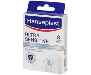 Hansaplast ULTRA SENSITIVE Pansements Strips Pansement(S) 8 pc(s)