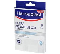 Hansaplast Ultra Sensitive XXL 8 x 10 cm Pansement(S) 5 pc(s)