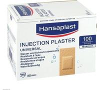 Hansaplast Universal Injekt.Pfl Strips waterres. 100 pièces