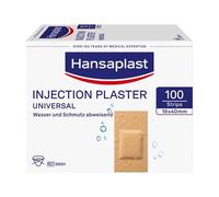 Hansaplast Universal Injektionspflaster 4 x 1,9 cm - 100 Stück | Packung (100 Stück)