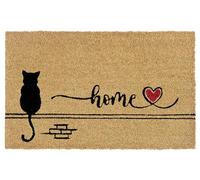 Hanse Home Paillasson en Coco - Antidérapant - Naturel - pour l'intérieur - en Fibre de Coco - pour Couloir, entrée et extérieur Couvert - 40 x 70 cm