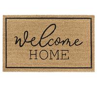 Hanse Home Paillasson en Coco pour l'intérieur - Paillasson Naturel - Paillasson antidérapant - pour Couloir, terrasse, entrée - 45 x 75 cm