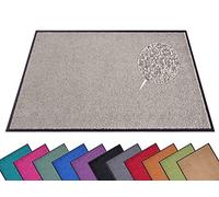 Hanse Home Paillasson (S-XXL), 120 x 180 cm, 12 Couleurs, pour l'extérieur, Lavable, résistant aux intempéries, antidérapant, pour l'entrée et l'extérieur, Taupe