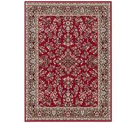 HANSE Home Tapis de salon Design à Poils Courts Orient - Zabul Look Persan Tapis Oriental pour Salle à Manger, salon, Chambre à Coucher - Rouge, 120 x 160 cm