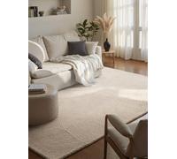 Hanse Home Tapis en Laine Eleni - Tapis de Salon Naturel - Touffeté à la Main - Hygge Skandi - Bohème