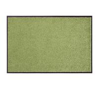 Hanse Home Wash & Clean - Paillasson pour intérieur et extérieur - 90 x 150 cm - Lavable et résistant aux intempéries - Antidérapant - pour entrée et extérieur - Vert