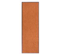 Hanse Home Wash & Clean Paillasson pour intérieur et extérieur 90 x 150 cm - Paillasson paillasson Lavable et résistant aux intempéries, antidérapant pour entrée et extérieur - Orange
