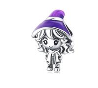 Hansel and Gretel Charm en argent 925 compatible avec les bracelets Pandora, Trollbeads, Chamilia, Biagi et beaucoup d'autres bracelets à breloques britanniques.