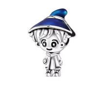Hansel and Gretel Charm Hansel en argent 925 compatible avec les bracelets Pandora, Trollbeads, Chamilia, Biagi et de nombreux autres bracelets à breloques britanniques.