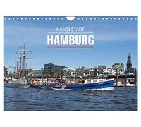 Hansestadt Hamburg (Wandkalender 2026 DIN A4 quer), CALVENDO Monatskalender: Die Perle im Norden mit alten Speichern, beeindruckendem Hafen, ... Menge Grün und Wasser inmitten der Stadt.