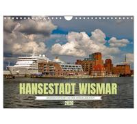 Hansestadt Wismar - Sehnsuchtsort (Wandkalender 2026 DIN A4 quer), CALVENDO Monatskalender: Malerische Küstenstadt in Mecklenburg - Hier will ich hin!