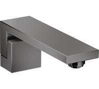 hansgroe AXOR Bec de baignoire, taillé en diamant, 46411330, Couleur: Chrome noir poli