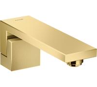hansgroe AXOR Bec de baignoire, taillé en diamant, 46411990, Couleur: Optique en or poli