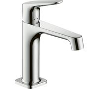Hansgrohe 34017000 7846103 Citterio M Mitigeur de lavabo à levier simple avec soupape à tamis non verrouiabble Chromé