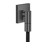 hansgrohe 36738330 carré G1/2" Chrome noir poli