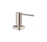 Hansgrohe 40468801 Soap Metris Distributeur, Aspect Acier