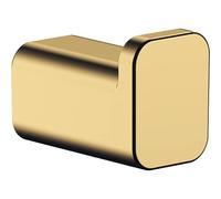 Hansgrohe 41742990 AddStoris Einzelhaken Polished Gold Optic Crochet Porte-Serviette, Aspect doré Poli, 1