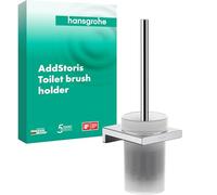 hansgrohe AddStoris WC - garniture de toilette 41752000 Fixation murale, métal, verre, chromé