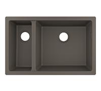 Hansgrohe Évier de cuisine S51 S510-U635 43433290 71x45 cm Gris/Graphite/Onyx Sans trop-plein