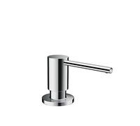 hansgrohe A41 Distributeur de liquide vaisselle, rosace ronde, haut. bec 71 mm, chromé, 40438000