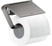 hansgrohe Axor Papierrollenhalter 42836330 avec couvercle, métal, chrome noir poli