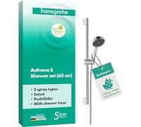 Hansgrohe Kit de douche Activera Select S 95 - 2 jets, EcoSmart+, barre 65 cm, chrome